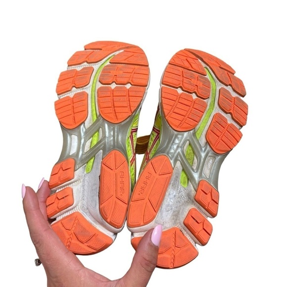 Asics GT 2000 Neon Yellow Pink Women’s Running Shoes Size 7.5 Athletic Trainers - Picture 9 of 15
